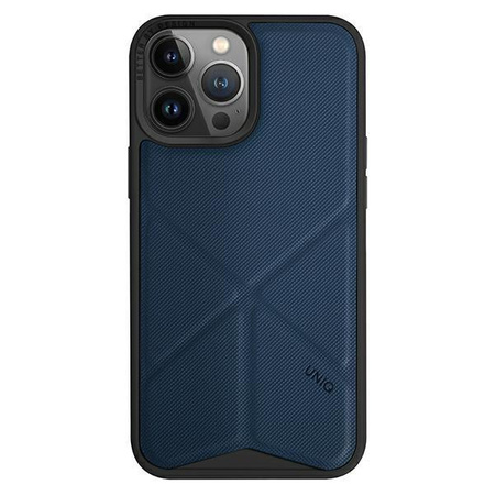 Etui Uniq Transforma na iPhone 14 Pro Magclick Charging - niebieskie