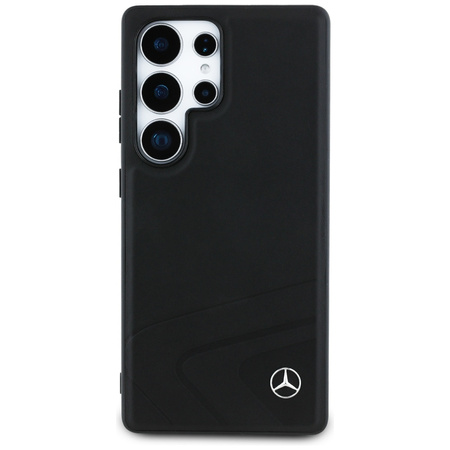 MERCEDES ETUI LEATHER HORIZONTAL CURVES DO SAMSUNG GALAXY S25 ULTRA