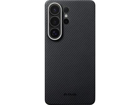 Pitaka Edge Case, Black/Grey Twill (Aaron Button) - Samsung Galaxy S26 Ultra