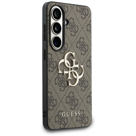 Etui Guess 4G Big Metal Logo do Samsung  Galaxy S26 Plus brązowy