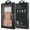 Etui BMW M IML Metal Logos MagSafe do    iPhone 17 Pro pomarańczowy