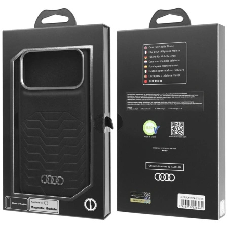 AUDI ETUI GT SYNTHETIC LEATHER DO IPHONE 17 PRO MAX MAGSAFE WYSOKIEJ
