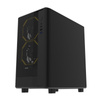 DARKFLASH OBUDOWA DB330M MESH DO KOMPUTERA ATX M-ATX Z SYSTEMEM WENTYLAC