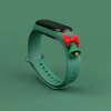 HURTEL PASEK DO XIAOMI MI BAND 4 MI BAND 3 OPASKA ŚWIĄTECZNA Z DZWONKIEM