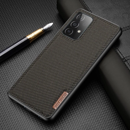 DUX DUCIS FINO ETUI POKROWIEC DO SAMSUNG GALAXY A42 5G Z NYLONOWĄ OKLEINĄ