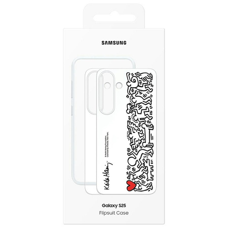 Etui Samsung Flipsuit do Galaxy S25      biały
