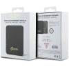 Powerbank indukcyjny Guess MagSafe Metal Script Logo 15W 5000mAh - czarny