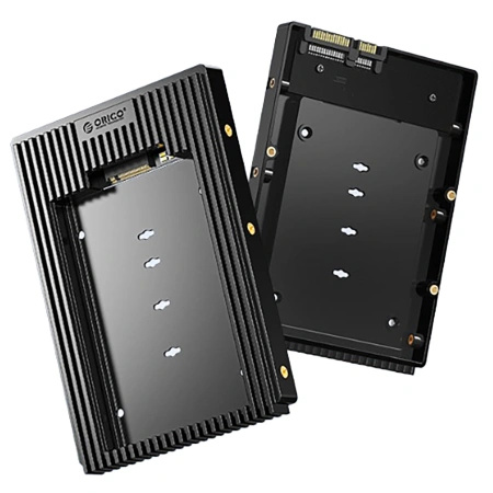 ORICO ADAPTER PRZEJŚCIÓWKA M.2 NGFF NA 3.5 DO DYSKÓW HDD SSD CZARNY
