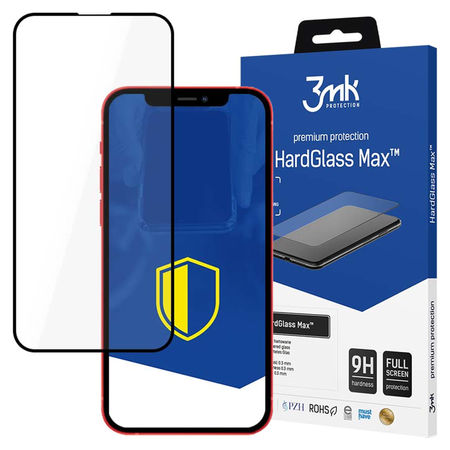Apple iPhone 13/13 Pro - 3mk HardGlass Max Black