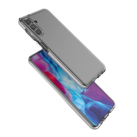 HURTEL ETUI POKROWIEC SPRING CASE DO SAMSUNG GALAXY A13 5G ŻELOWE Z RAMKĄ