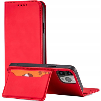 HURTEL MAGNETIC CASE POKROWIEC DO IPHONE 14 PRO PORTFEL Z KLAPKĄ PODSTAWKA