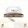 Kabel Baseus Dynamic 4 Pro 100W USB-C - USB-C 1m - różowy