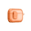 Etui AMAZINGTHING Titan Pro Mag Case Clear do AirPods Pro 3 - pomarańczowe