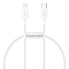 BASEUS KABEL USB-C DO LIGHTNING DO IPHONE 20W 0.25M SZYBKIE ŁADOWANIE