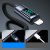 Kabel Lightning - USB C 20W 1.2m z wyświetlaczem LED Joyroom S-CL020A16 - czarny