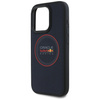 Red Bull RBHMP15X24PUILVR iPhone 15 Pro  Max 6.7 hardcase granatowy/navy Leather Red Ring MagSafe