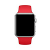 MERCURY PASEK Z SILIKONU DO APPLE WATCH 42 44 45 MM WYSOKA JAKOŚĆ CZERWONY