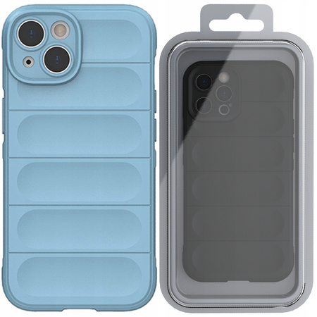 Magic Shield Case etui do iPhone 14 Plus elastyczny pancerny pokrowiec jasnoniebieski