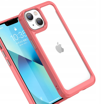 HURTEL ETUI OUTER SPACE Z ELASTYCZNĄ RAMKĄ DO IPHONE 15 WZMOCNIONE