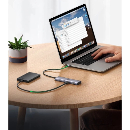 UGREEN HUB PRZEJŚCIÓWKA USB-C DO USB-A USB-C 20CM DO TELEFONU LAPTOPA