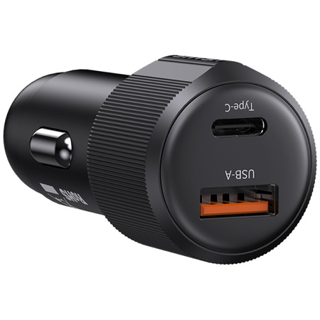 USAMS ŁADOWARKA SAMOCHODOWA 60W DO TELEFONÓW USB-C I USB-A SZYBKIE