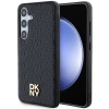 DKNY POKROWIEC HARDCASE DO SAMSUNG GALAXY S24 S921 Z LOGO METALOWYM LEATHER