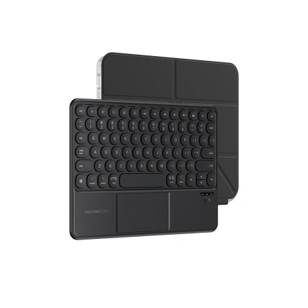 Etui z klawiaturą AMAZINGTHING Minimal Case Keylite Combo na iPad Air M3 13" - czarne