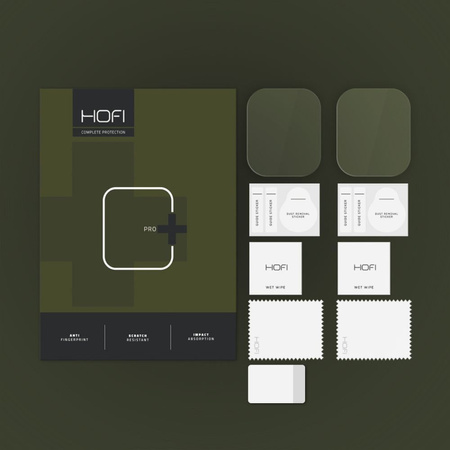 HOFI FOLIA HYDROŻELOWA PRO+ DO APPLE WATCH 10 42 MM 2-PACK WYSOKA ODPORNOŚĆ