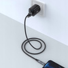PALPRO KABEL USB-C/USB-A USB-C/LIGHTNING SZYBKIE ŁADOWANIE 240W 1M