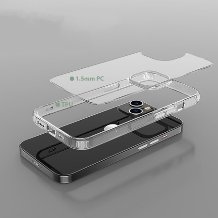 TECH-PROTECT FLEXAIR HYBRID ETUI DO IPHONE 11 PRZEZROCZYSTE WYSOKA