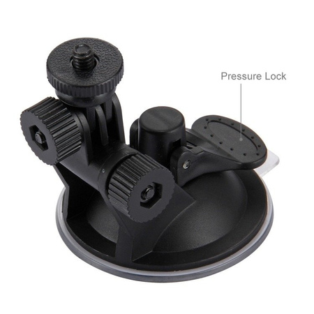 PULUZ UCHWYT DO KAMERY GOPRO HERO DJI OSMO ACTION ZAMOCOWANIE NA SZYBIE