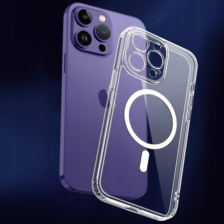 CO2 ETUI MAGNETYCZNE CLEAR CASE WZMOCNIONE DO MAGSAFE IPHONE 13 PRO MAX