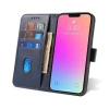 Etui portfel z klapką podstawką do iPhone 15 Pro Max Magnet Case - niebieskie