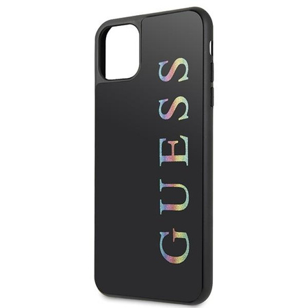 Guess GUHCN65LGMLBK iPhone 11 Pro Max czarny/black hard case Glitter Logo