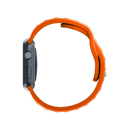 38/40/41/42 mm Orange (small) - 3mk Silicone Watch Strap for Apple