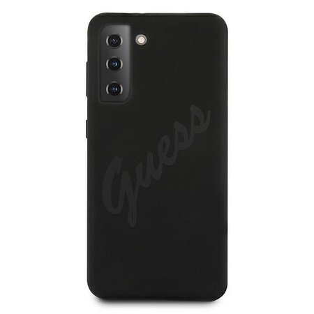 Guess GUHCS21MLSVSBK S21+ G996 czarny/black hardcase Script Vintage