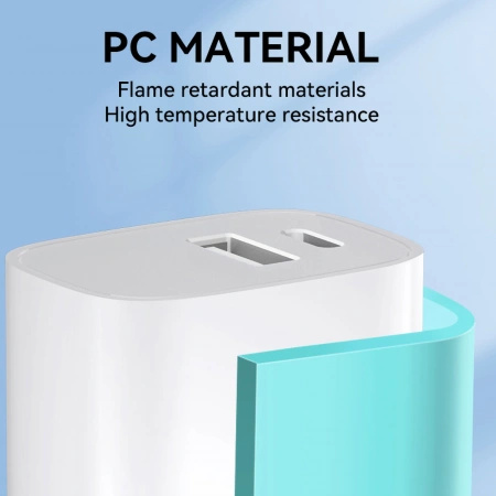 WOZINSKY ŁADOWARKA SIECIOWA USB-A USB-C 20W DO SMARTFONÓW SZYBKIE ŁADOWANIE