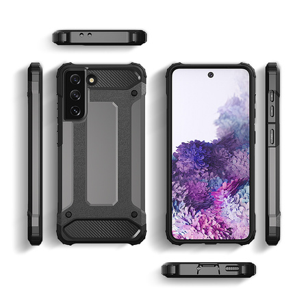Hybrid Armor etui do Samsung Galaxy S23+ pancerny hybrydowy pokrowiec niebieskie