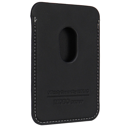 AUDI ETUI DO MAGSAFE IPHONE 15 14 13 12 WALLET Z MIEJSCEM NA KARTY SKÓRZANE