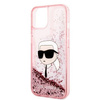 Karl Lagerfeld KLHCP14MLNKHCP iPhone 14 Plus 6,7" różowy/pink hardcase Glitter Karl Head