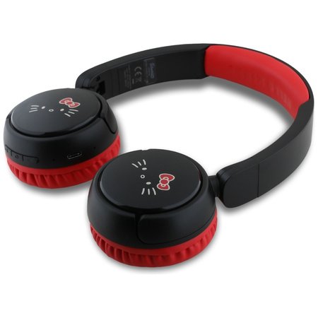 HELLO KITTY SŁUCHAWKI NAUSZNE BLUETOOTH DO TELEFONÓW Z LOGO I BEZPRZEWODOWE