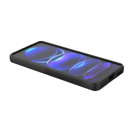 Magic Shield Case etui do Xiaomi Redmi Note 12 Pro+ elastyczny pancerny pokrowiec czarne