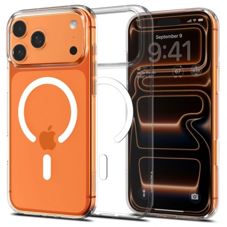 SPIGEN ETUI LIQUID CRYSTAL MAGSAFE DO IPHONE 17 PRO MAX PRZEZROCZYSTE