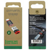 4SMARTS ADAPTER DATA BLOCKER USB-C DO USB-A/USB-C DO OCHRONY DANYCH 2