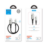 Joyroom Sharp Series kabel do szybkiego ładowania USB-A - Lightning 3A 1.2m czarny (S-M411)