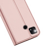 Dux Ducis Skin Pro etui Xiaomi Poco C40 pokrowiec z klapką portfel na kartę podstawka różowe