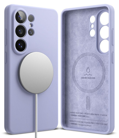 RINGKE SILICONE MAGNETIC MAGSAFE GALAXY S26 ULTRA LAVENDER