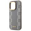 DKNY ETUI HARDCASE DO IPHONE 14 PRO 6.1 LEATHER CHECKERED MONO PATTERN
