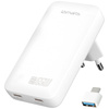 4SMARTS ŁADOWARKA SIECIOWA FLATPLUG SLIM DUAL 65W DO TELEFONÓW 2XUSB-C GAŚN