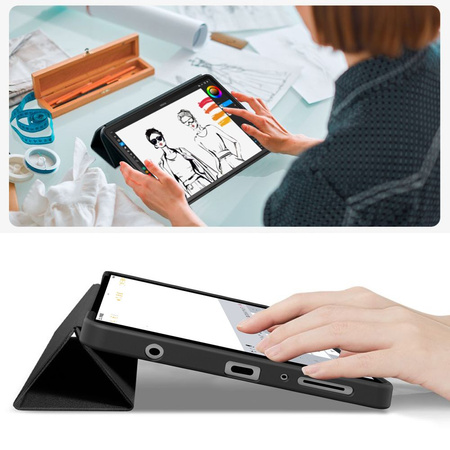 TECH-PROTECT SMARTCASE GALAXY TAB A9 / A11 8.7 X110 / X115 / X133 / X135 BLACK
